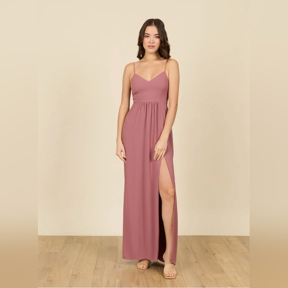 Park & Fifth Valdez Mauve Bridesmaid Dress